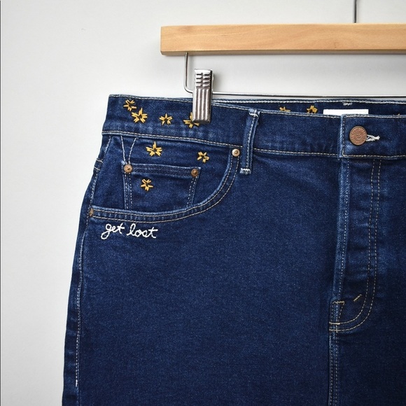 MOTHER The Vagabond Mini Fray Skirt - Picture 9 of 13